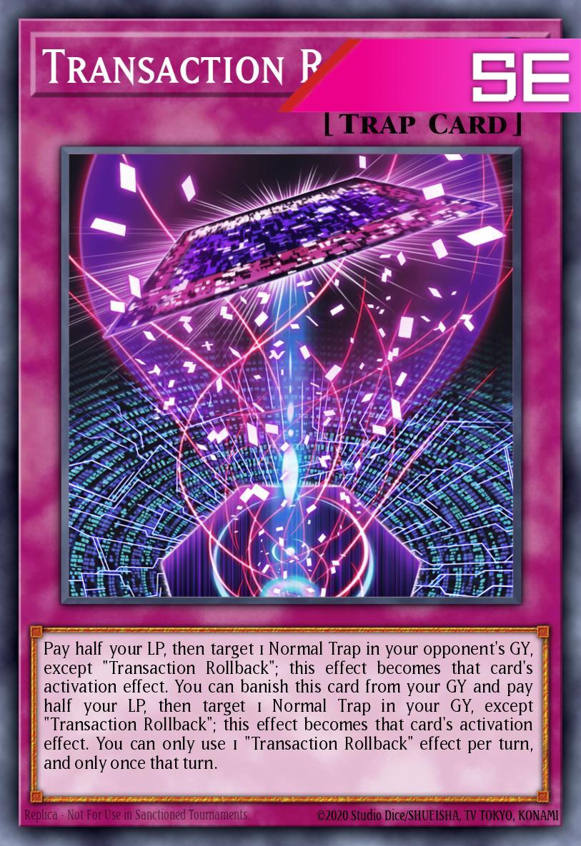 Transaction Rollback - RA04-EN105 - 1st Edition - Secret Rare