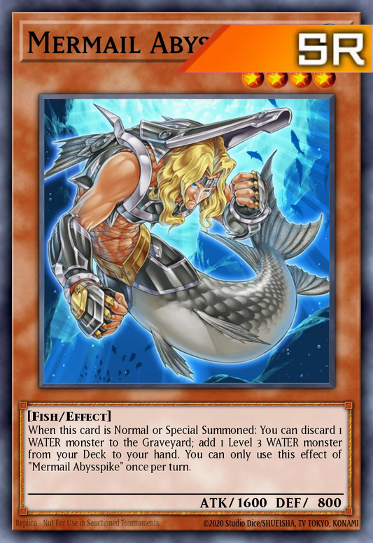 Mermail Abysspike - RA04-EN012 - 1st Edition - Super Rare