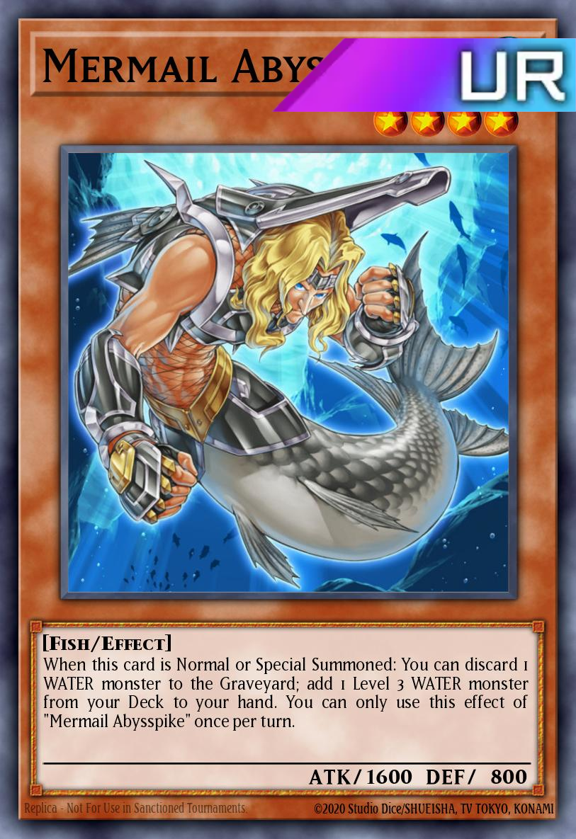 Mermail Abysspike - RA04-EN012 - 1st Edition - Ultra Rare