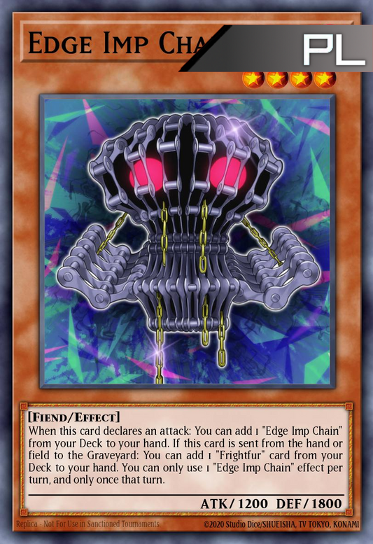 Edge Imp Chain - RA04-EN014 - 1st Edition - Platinum Secret Rare