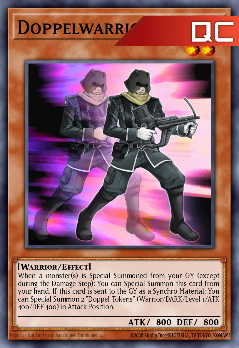 Doppelwarrior - RA04-EN147 - 1st Edition - Quarter Century Secret Rare