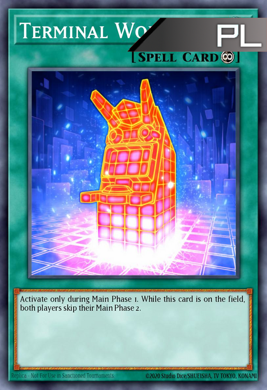 Terminal World - RA04-EN148 - 1st Edition - Platinum Secret Rare