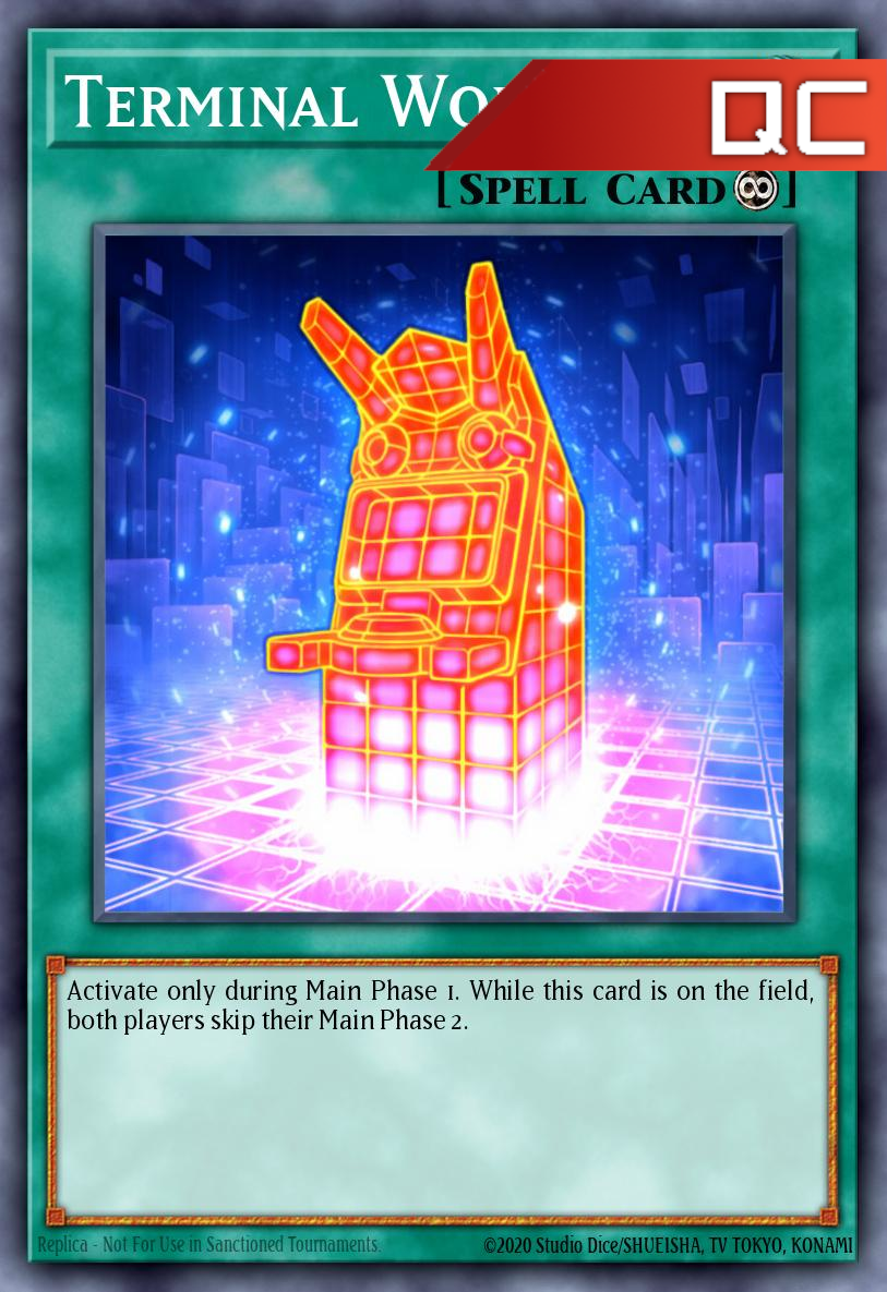 Terminal World - RA04-EN148 - 1st Edition - Quarter Century Secret Rare
