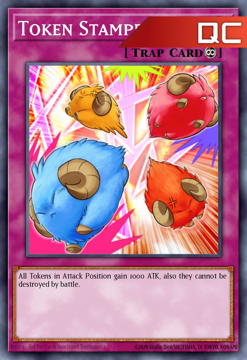 Token Stampede - RA04-EN149 - 1st Edition - Quarter Century Secret Rare