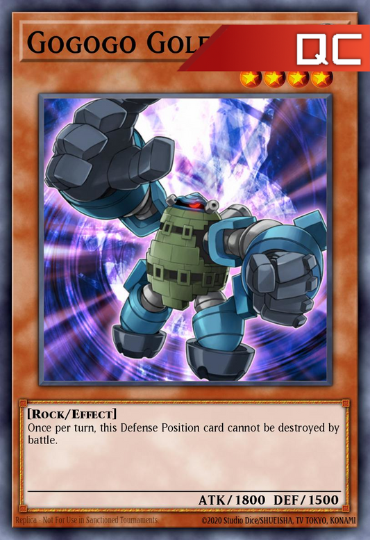 Gogogo Golem - RA04-EN152 - 1st Edition - Quarter Century Secret Rare