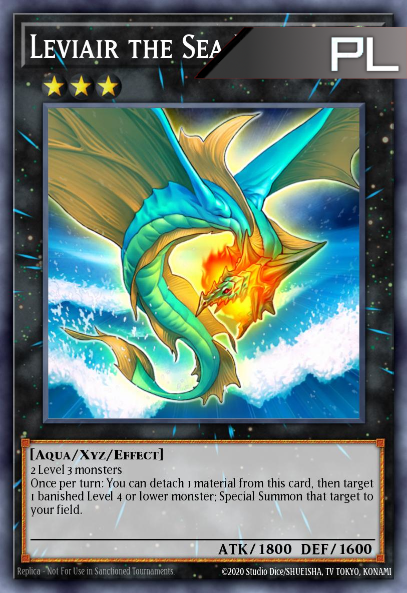 Leviair the Sea Dragon - RA04-EN155 - 1st Edition - Platinum Secret Rare