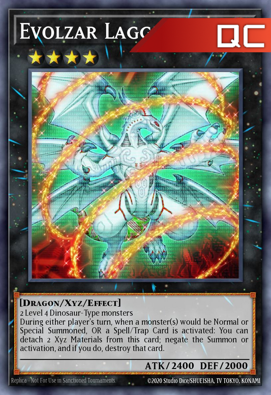 Evolzar Laggia - RA04-EN160 - 1st Edition - Quarter Century Secret Rare