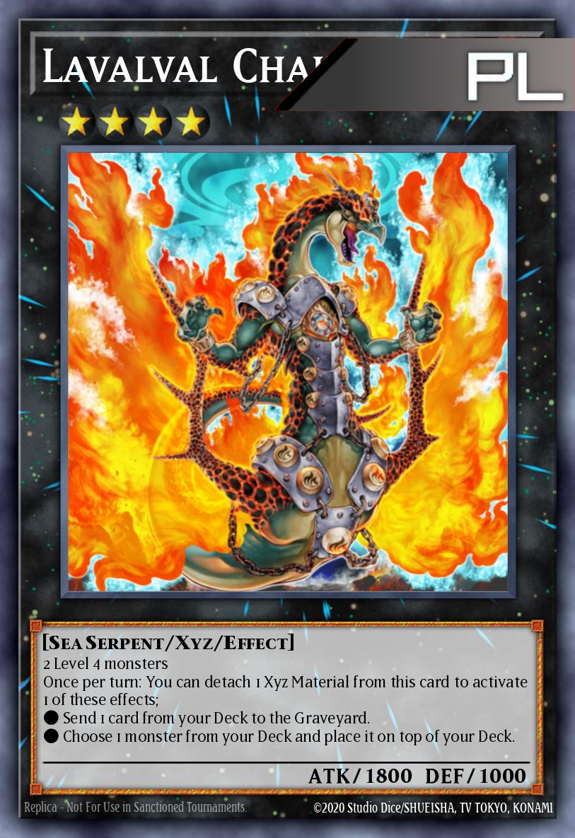 Lavalval Chain - RA04-EN162 - 1st Edition - Platinum Secret Rare