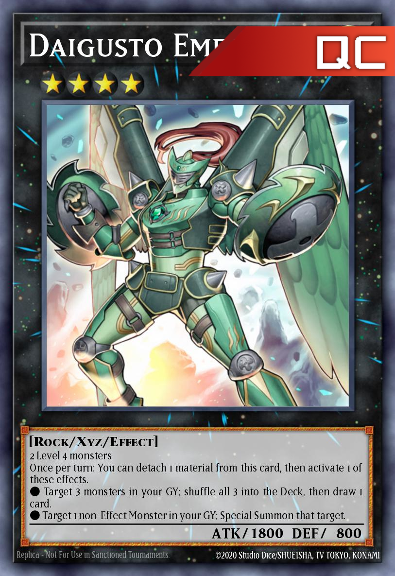 Daigusto Emeral - RA04-EN163 - 1st Edition - Quarter Century Secret Rare