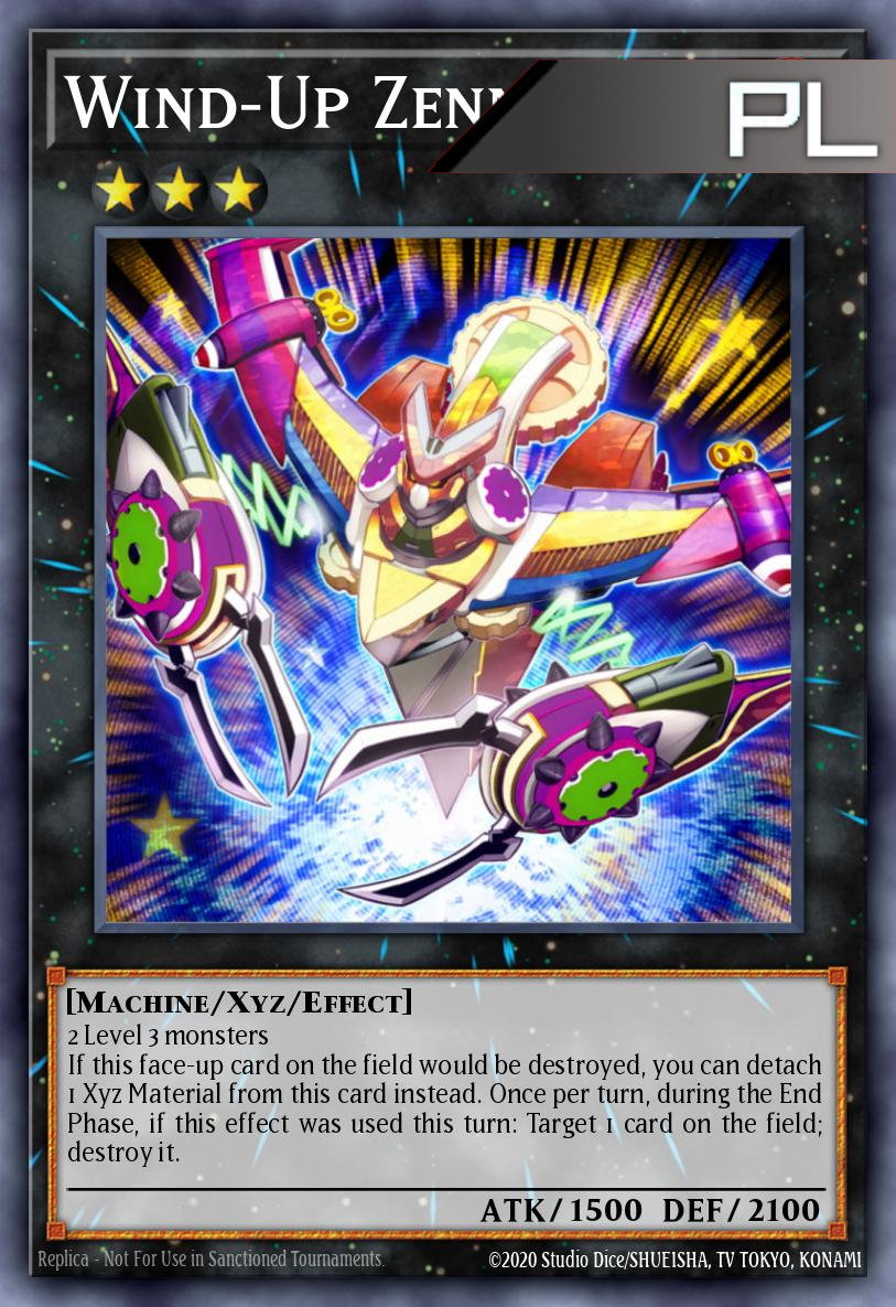 Wind-Up Zenmaines - RA04-EN168 - 1st Edition - Platinum Secret Rare