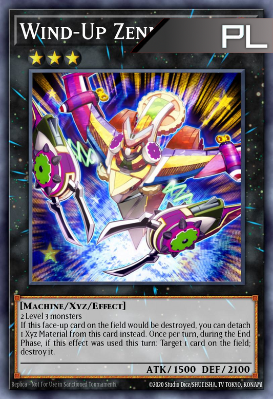 Wind-Up Zenmaines - RA04-EN168 - 1st Edition - Platinum Secret Rare
