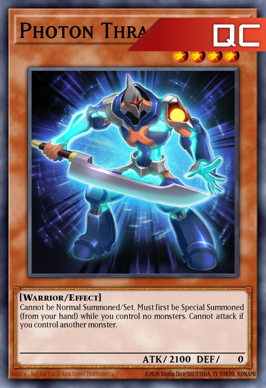 Photon Thrasher - RA04-EN170 - 1st Edition - Quarter Century Secret Rare