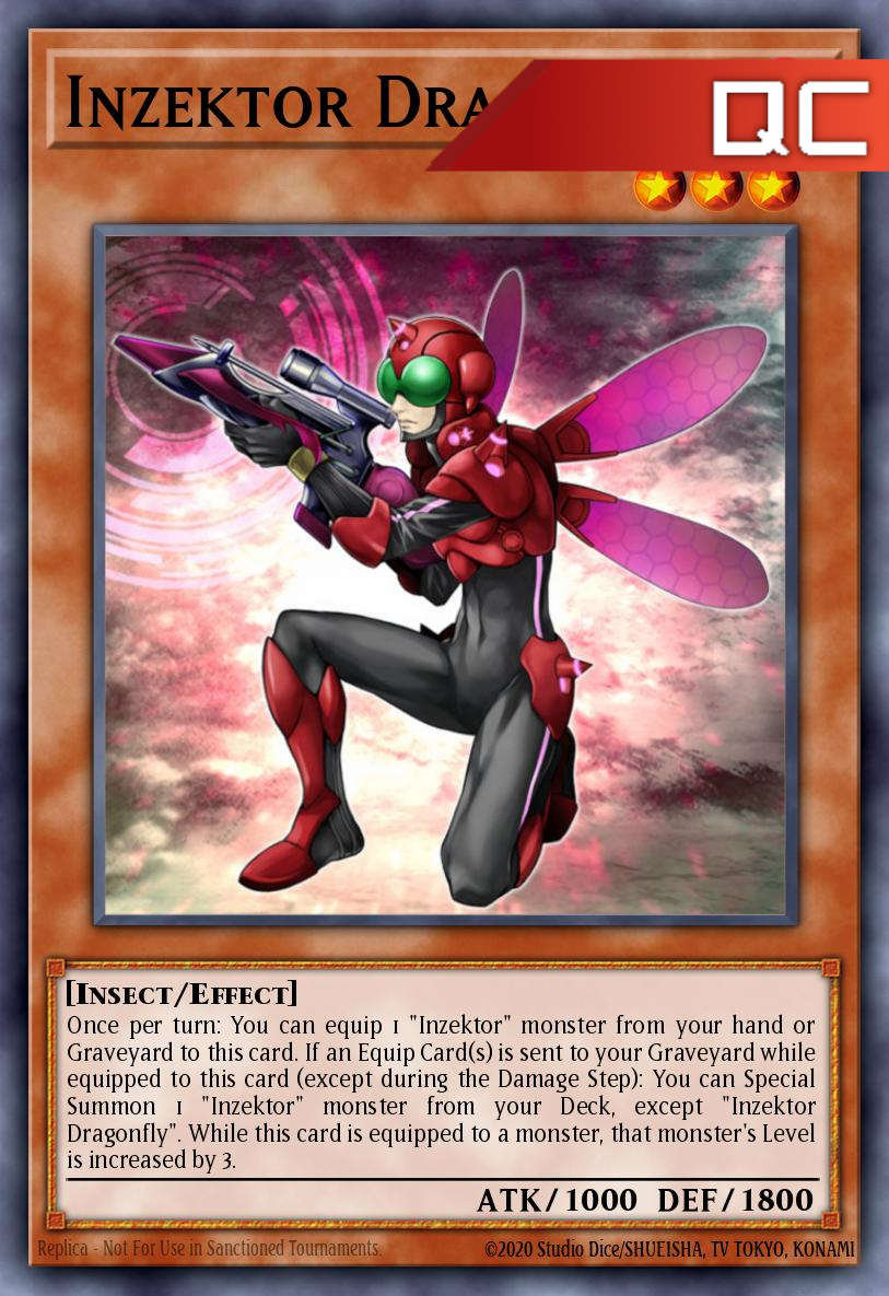 Inzektor Dragonfly - RA04-EN172 - 1st Edition - Quarter Century Secret Rare