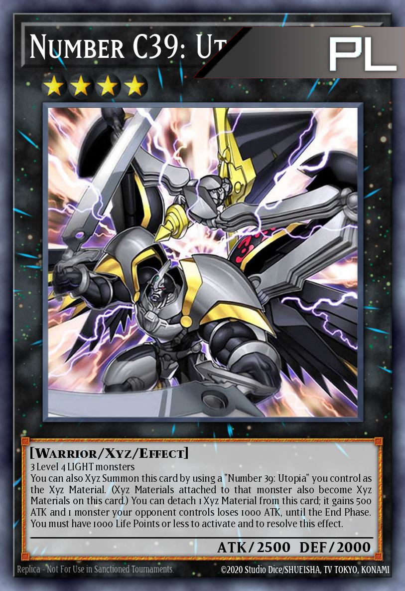 Number C39: Utopia Ray - RA04-EN174 - 1st Edition - Platinum Secret Rare