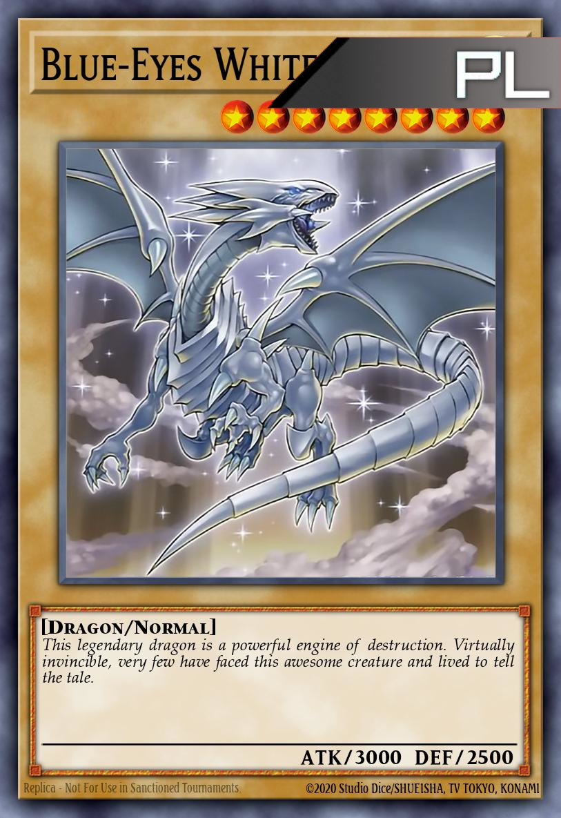Blue-Eyes White Dragon (DSOD Artwork) - RA04-EN108 - 1st Edition - Platinum Secret Rare