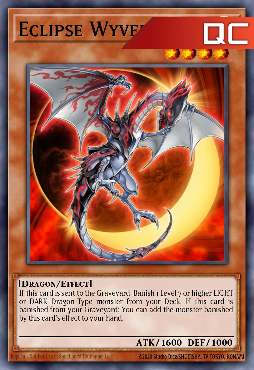Eclipse Wyvern - RA04-EN177 - 1st Edition - Quarter Century Secret Rare