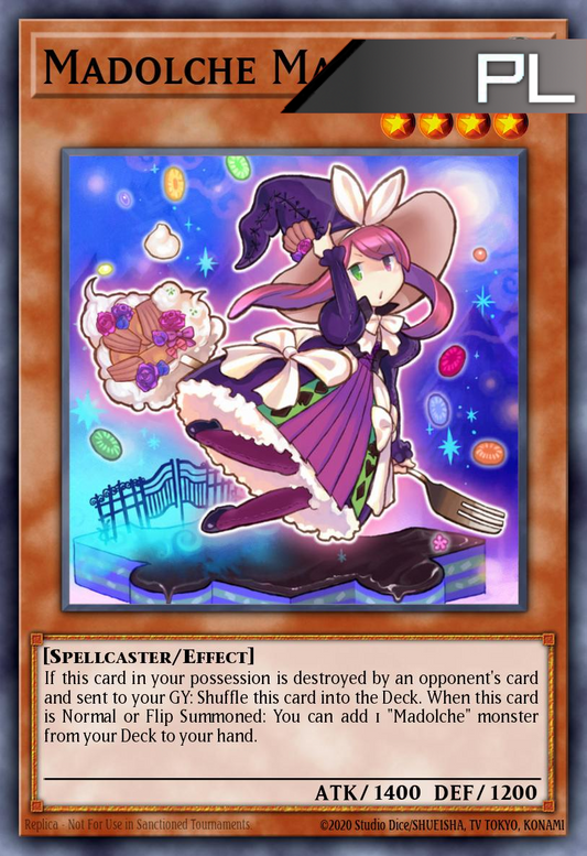 Madolche Magileine - RA04-EN185 - 1st Edition - Platinum Secret Rare