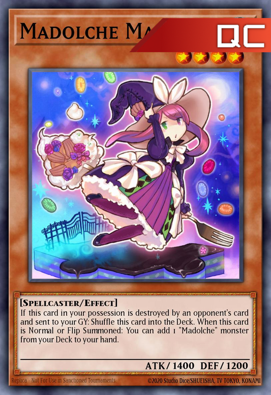 Madolche Magileine - RA04-EN185 - 1st Edition - Quarter Century Secret Rare