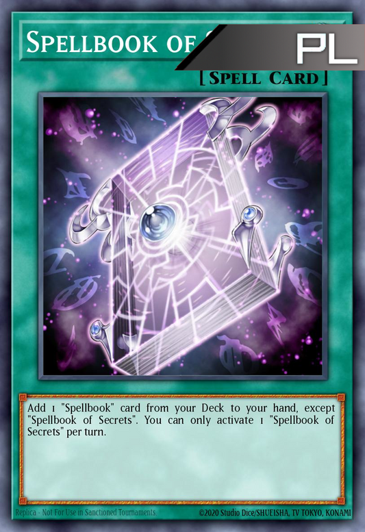 Spellbook of Secrets - RA04-EN189 - 1st Edition - Platinum Secret Rare