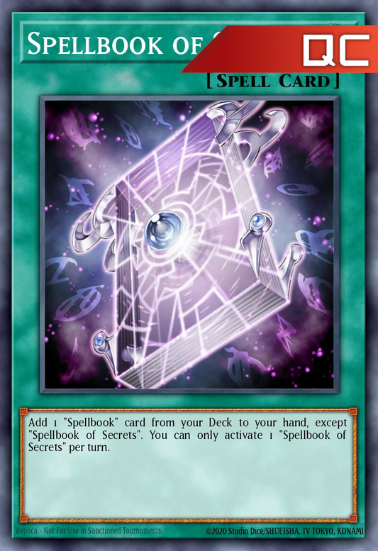 Spellbook of Secrets - RA04-EN189 - 1st Edition - Quarter Century Secret Rare