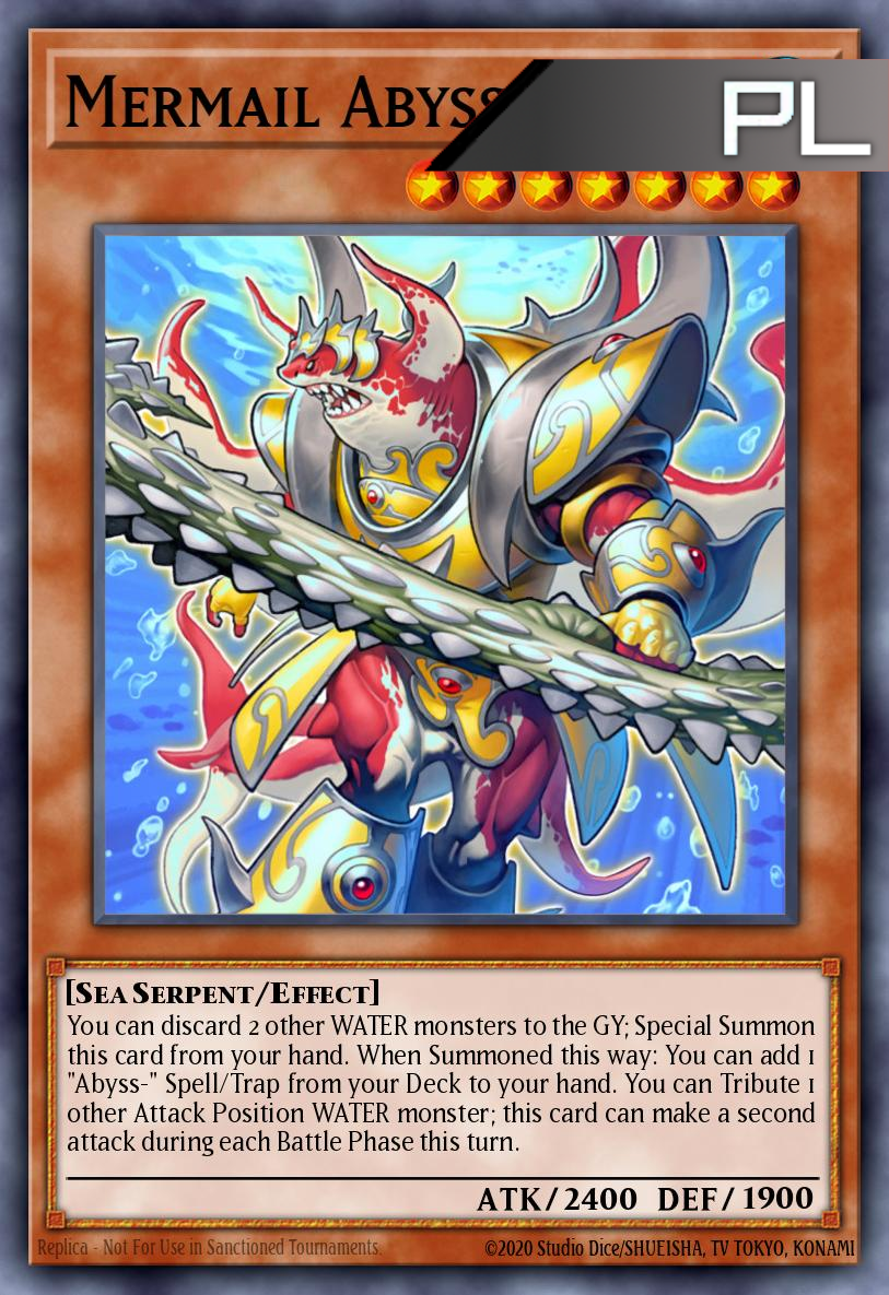 Mermail Abyssmegalo - RA04-EN191 - 1st Edition - Platinum Secret Rare