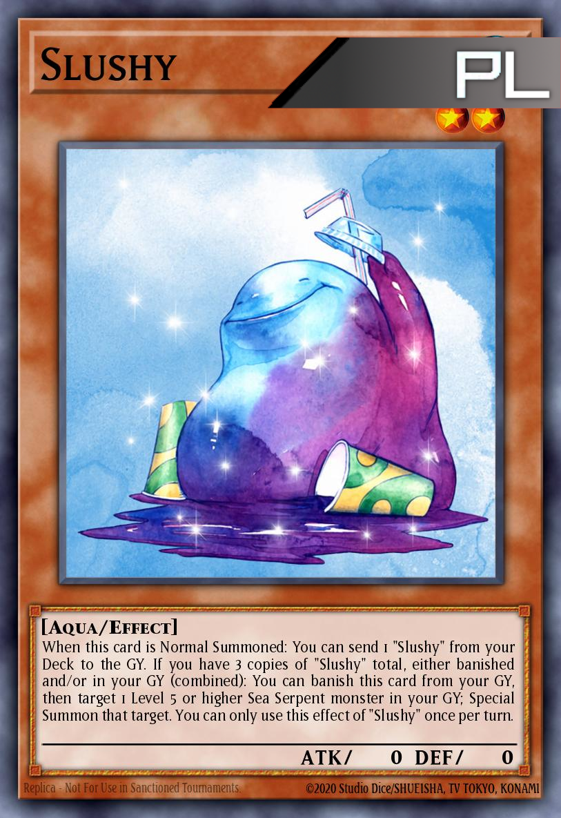 Slushy - RA04-EN196 - 1st Edition - Platinum Secret Rare