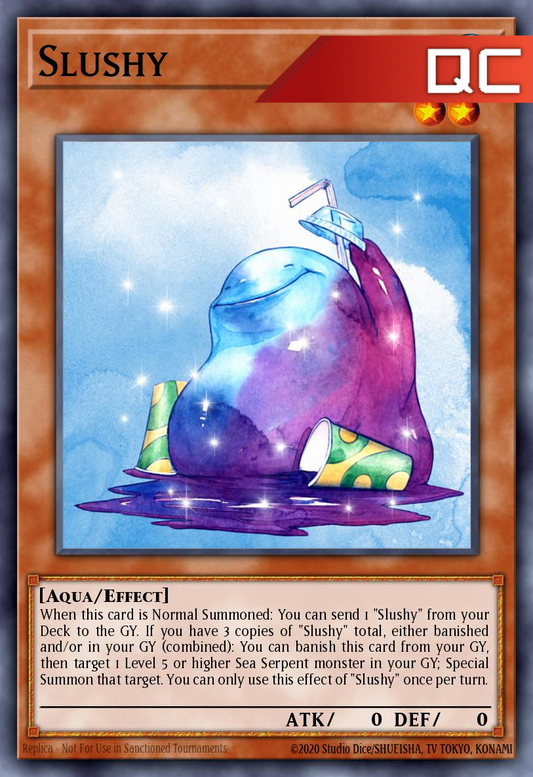 Slushy - RA04-EN196 - 1st Edition - Quarter Century Secret Rare
