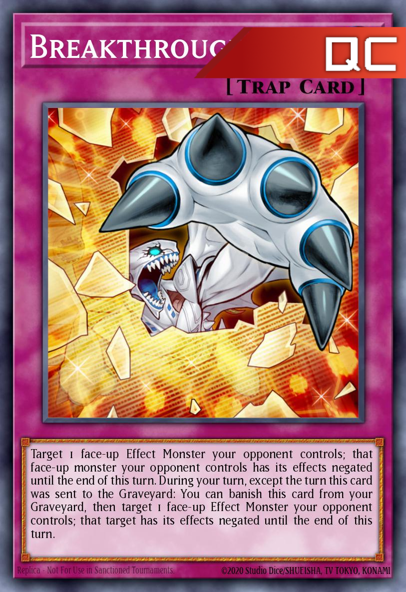 Breakthrough Skill - RA04-EN202 - 1st Edition - Quarter Century Secret Rare