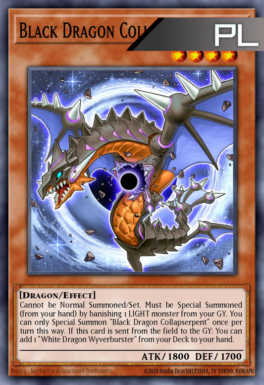 Black Dragon Collapserpent - RA04-EN204 - 1st Edition - Platinum Secret Rare