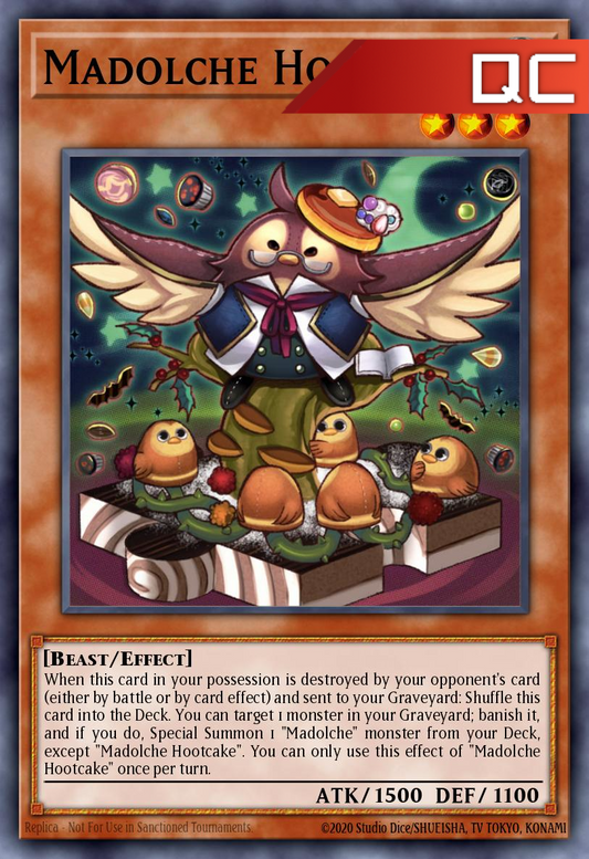 Madolche Hootcake - RA04-EN206 - 1st Edition - Quarter Century Secret Rare