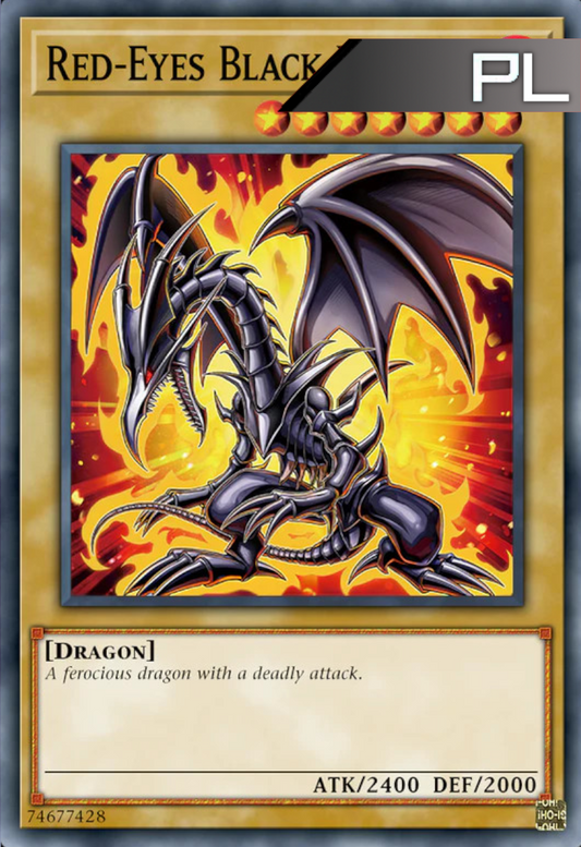Red-Eyes Black Dragon (6th TCG Artwork) - RA04-EN109 - 1st Edition - Platinum Secret Rare