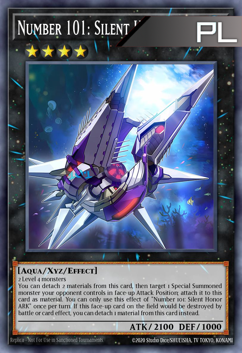 Number 101: Silent Honor Ark - RA04-EN211 - 1st Edition - Platinum Secret Rare