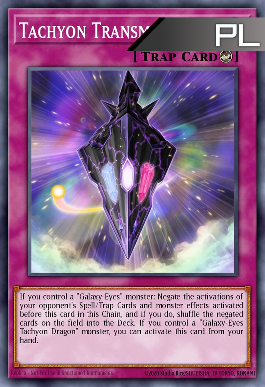 Tachyon Transmigration - RA04-EN220 - 1st Edition - Platinum Secret Rare