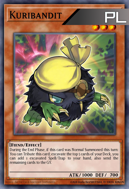 Kuribandit - RA04-EN221 - 1st Edition - Platinum Secret Rare