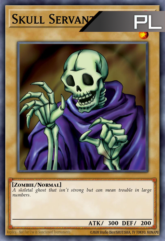 Skull Servant - RA04-EN110 - 1st Edition - Platinum Secret Rare