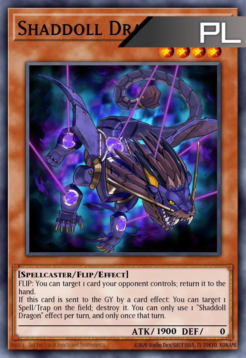 Shaddoll Dragon - RA04-EN228 - 1st Edition - Platinum Secret Rare