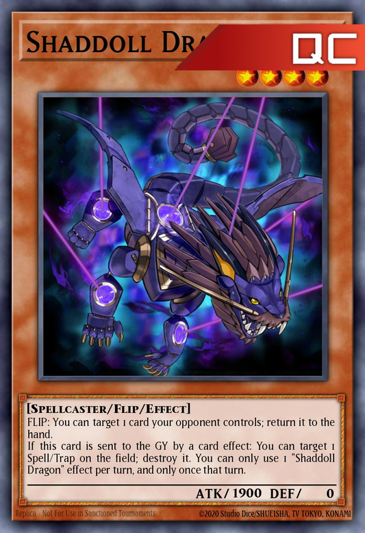 Shaddoll Dragon - RA04-EN228 - 1st Edition - Quarter Century Secret Rare