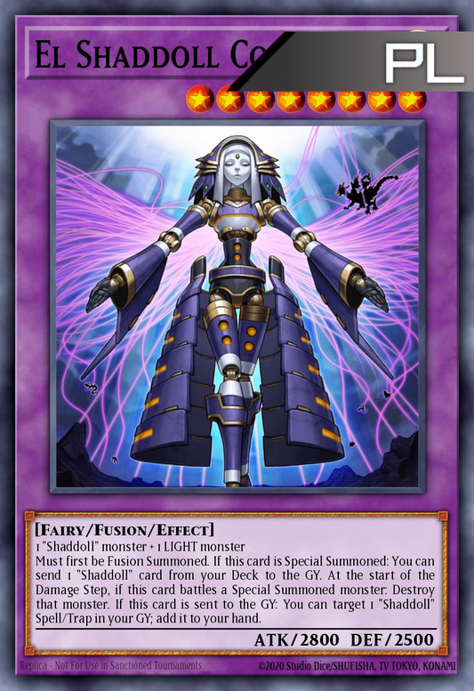 El Shaddoll Construct - RA04-EN229 - 1st Edition - Platinum Secret Rare