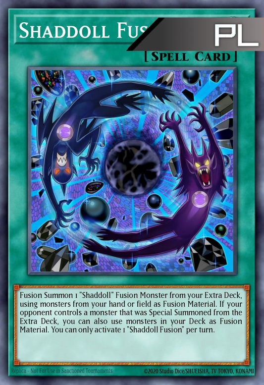 Shaddoll Fusion - RA04-EN231 - 1st Edition - Platinum Secret Rare