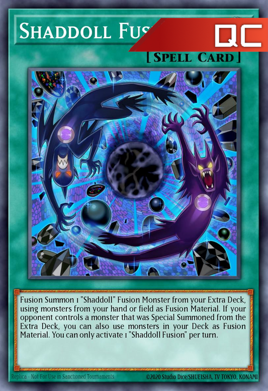 Shaddoll Fusion - RA04-EN231 - 1st Edition - Quarter Century Secret Rare