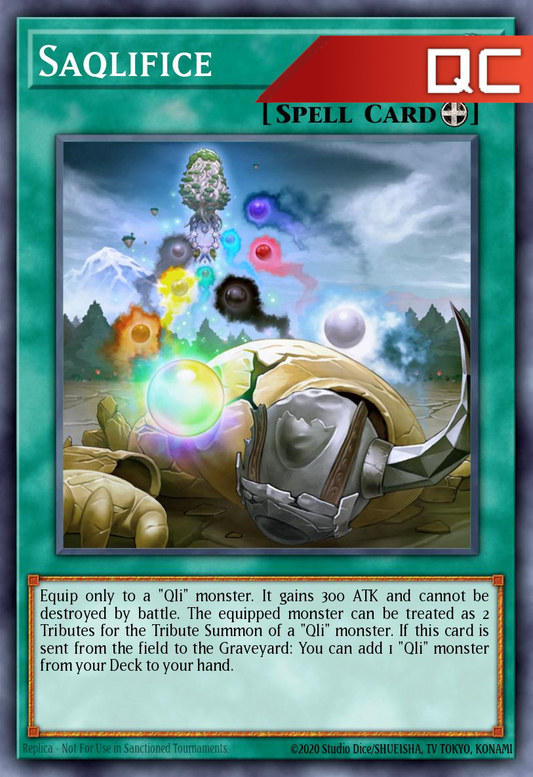Saqlifice - RA04-EN238 - 1st Edition - Quarter Century Secret Rare