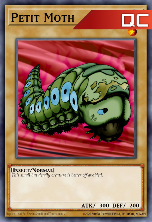 Petit Moth - RA04-EN111 - 1st Edition - Quarter Century Secret Rare