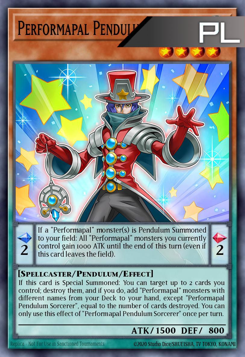 Performapal Pendulum Sorcerer - RA04-EN242 - 1st Edition - Platinum Secret Rare