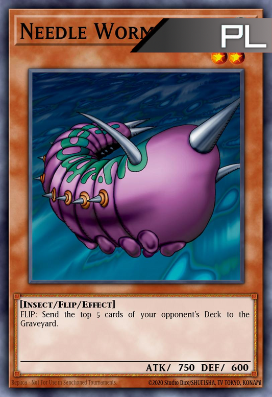 Needle Worm - RA04-EN112 - 1st Edition - Platinum Secret Rare