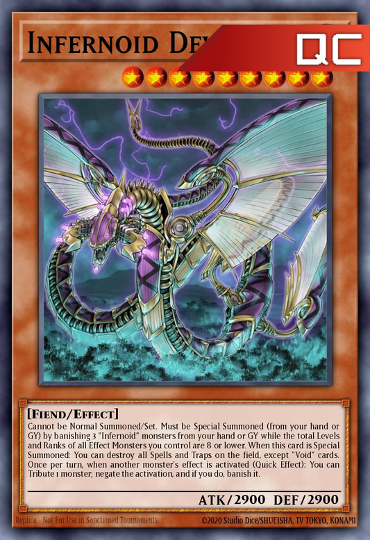 Infernoid Devyaty - RA04-EN248 - 1st Edition - Quarter Century Secret Rare