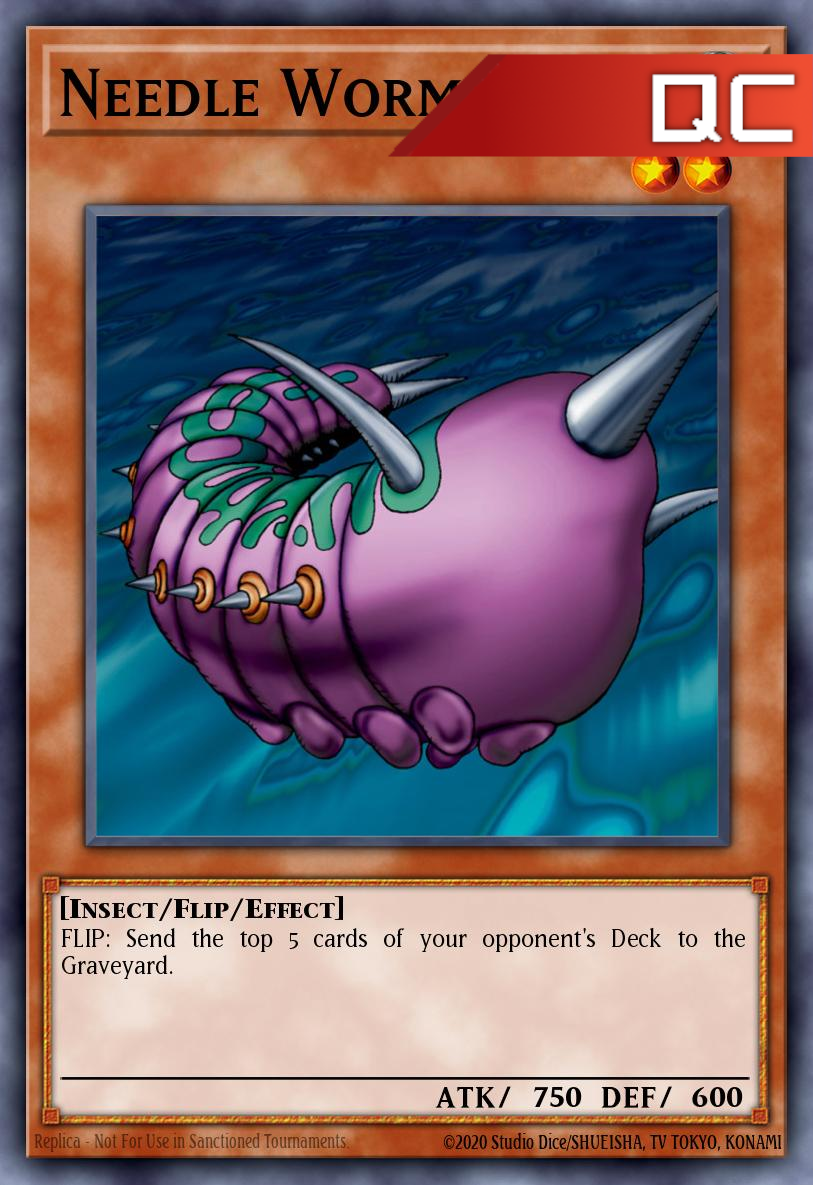 Needle Worm - RA04-EN112 - 1st Edition - Quarter Century Secret Rare