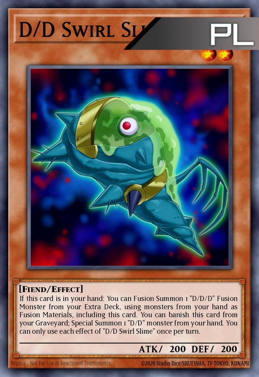 D/D Swirl Slime - RA04-EN258 - 1st Edition - Platinum Secret Rare