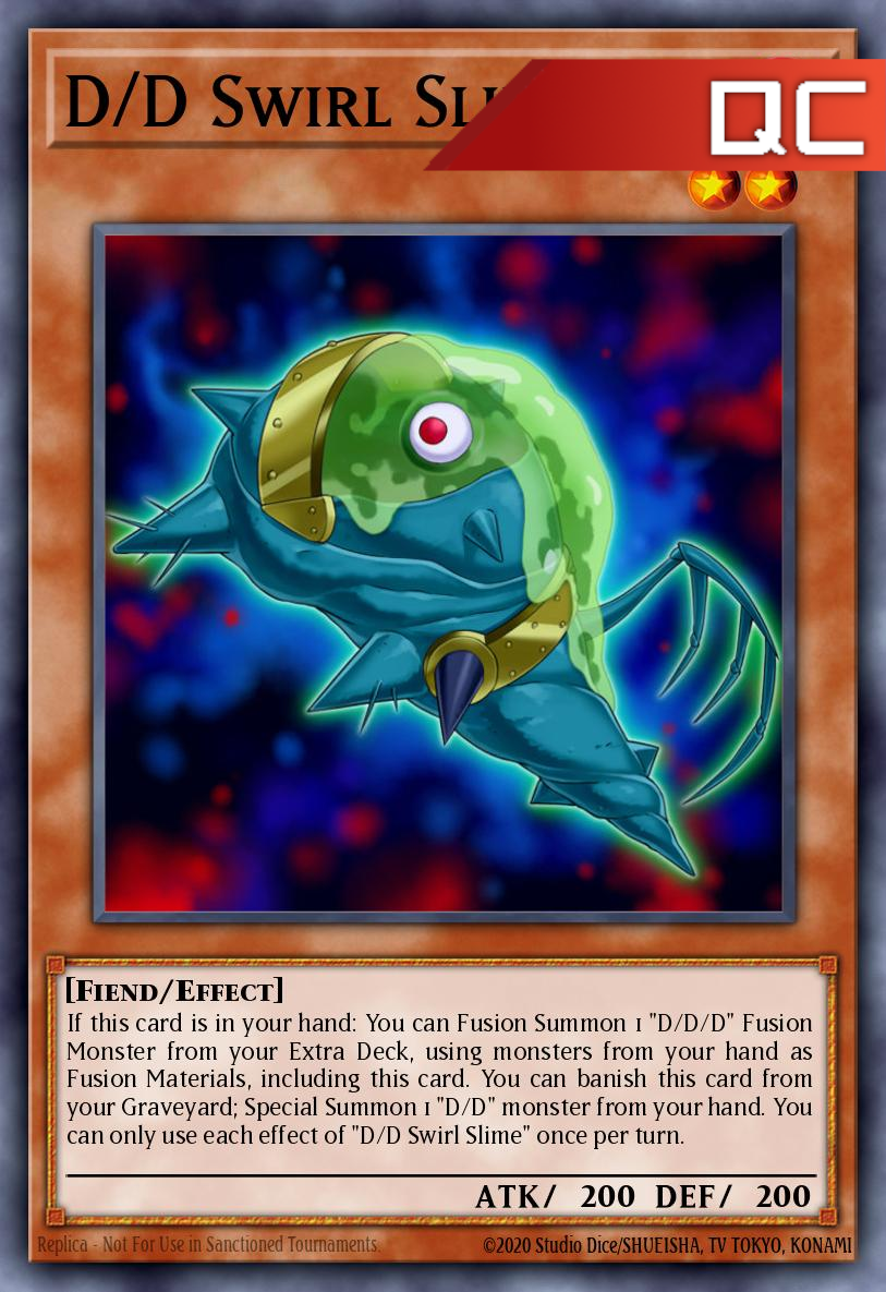 D/D Swirl Slime - RA04-EN258 - 1st Edition - Quarter Century Secret Rare