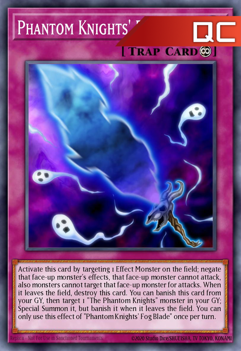 Phantom Knights’ Fog Blade - RA04-EN264 - 1st Edition - Quarter Century Secret Rare