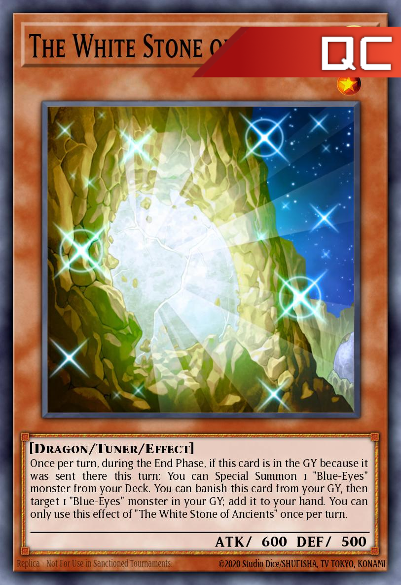 The White Stone of Ancients - RA04-EN267 - 1st Edition - Quarter Century Secret Rare